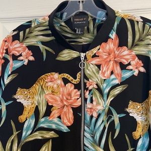 Jungle Print Jacket 🌴🐆🌸